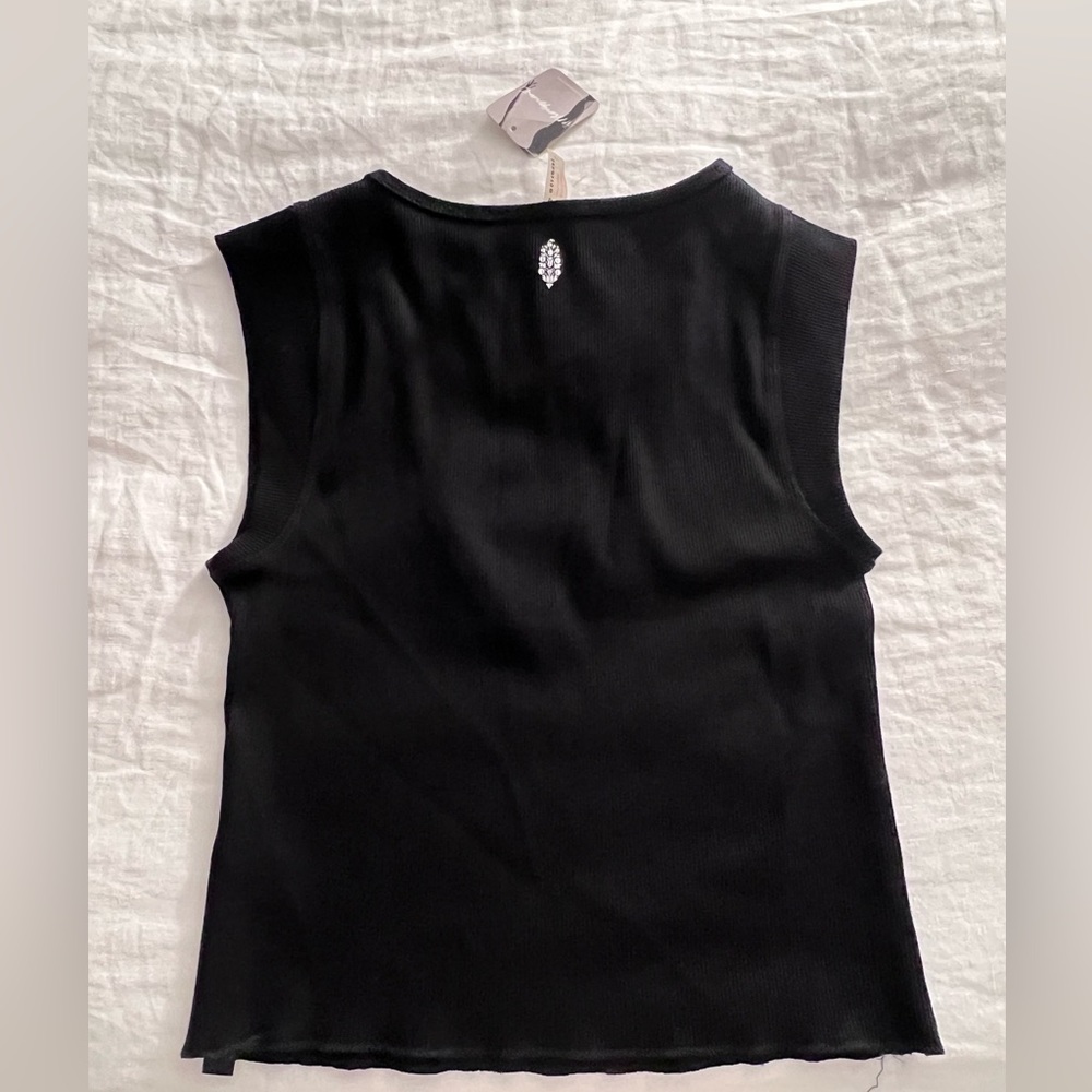 NWT Free People Movement Perfect Day Tank Black - Picture 5 of 6